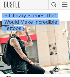 literary tattoos